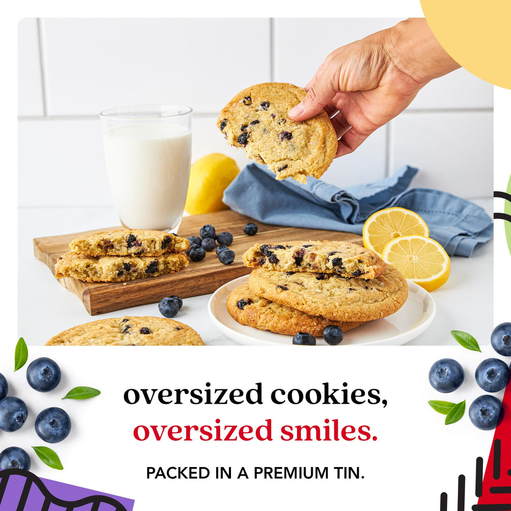David's COOKIES served with tea in a lifestyle shot suggesting tasteful pairing