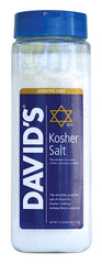 David's kosher salt close-up of coarse crystals illustrates texture for better seasoning control