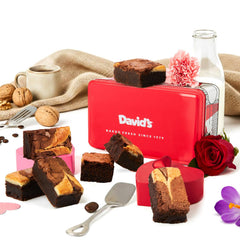 David's Cookies front packaging showing gift-ready presentation and premium appeal