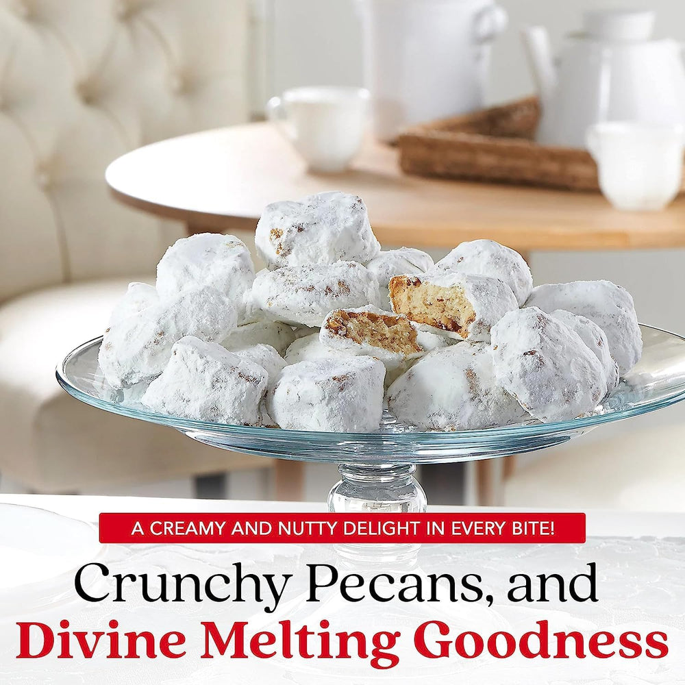 David's Cookies gift-wrapped tin illustrating ready-to-give convenience