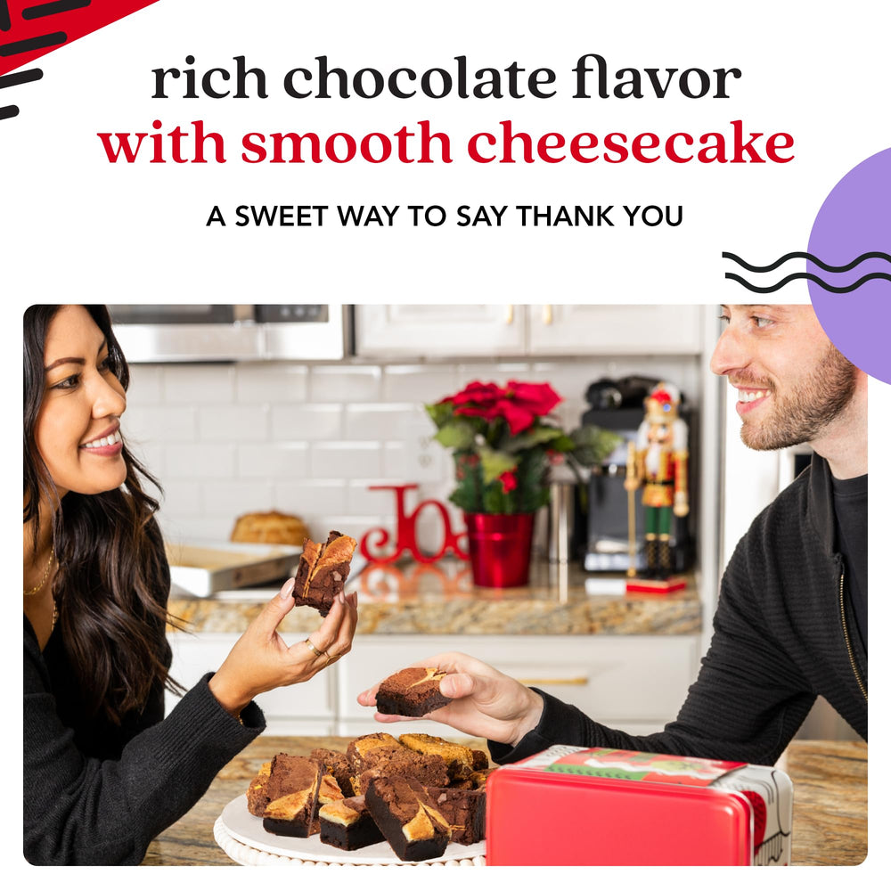 David's Cookies brownies displayed in office breakroom for easy sharing
