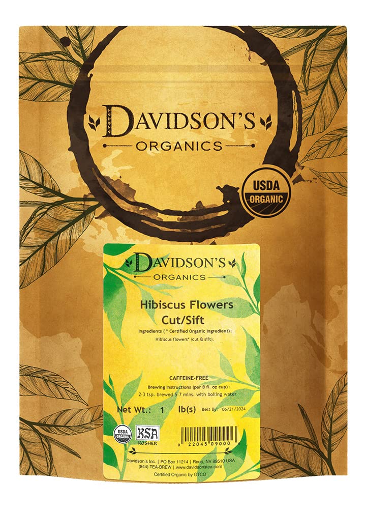Davidson's front packaging showing 16-ounce bag and product name, highlighting organic quality