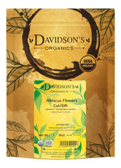 Davidson's front packaging showing 16-ounce bag and product name, highlighting organic quality