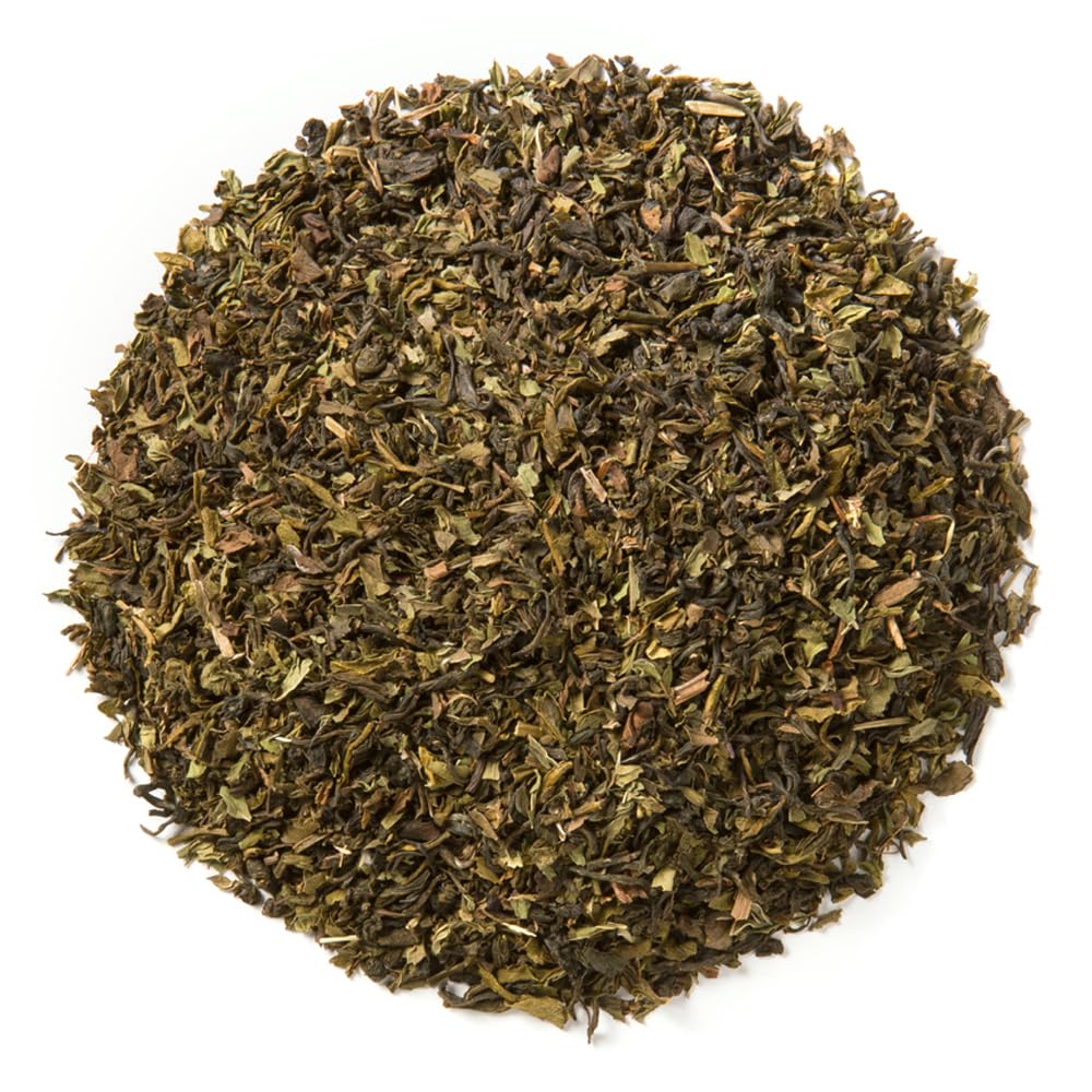 Davidson's open jar of loose leaves showing texture and freshness for aroma preservation