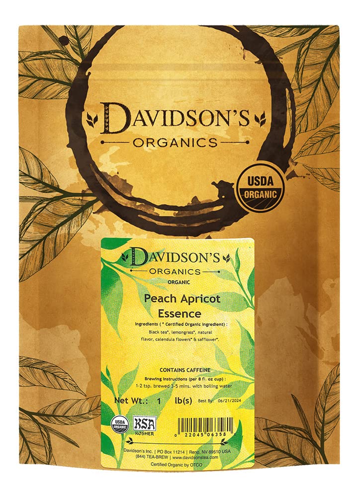 Davidson's front packaging showing 16 ounce bag and organic label for convenient storage