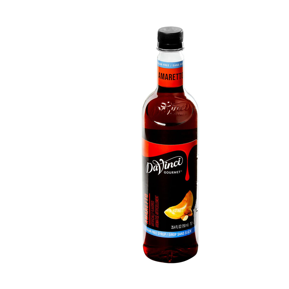 DaVinci Gourmet syrup drizzled over dessert showing flavor boost without sugar