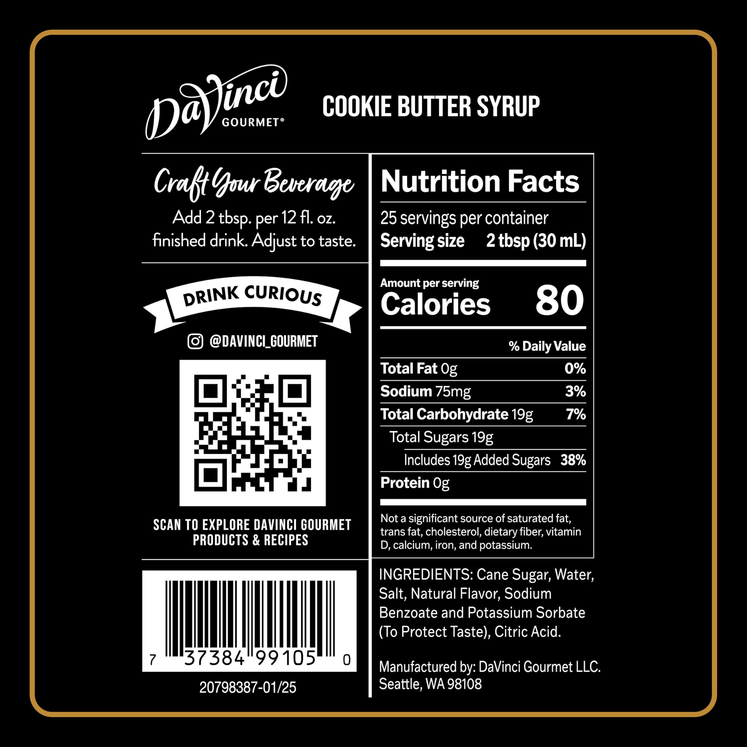 DaVinci Gourmet syrup pouring close-up highlighting smooth texture and easy dosing