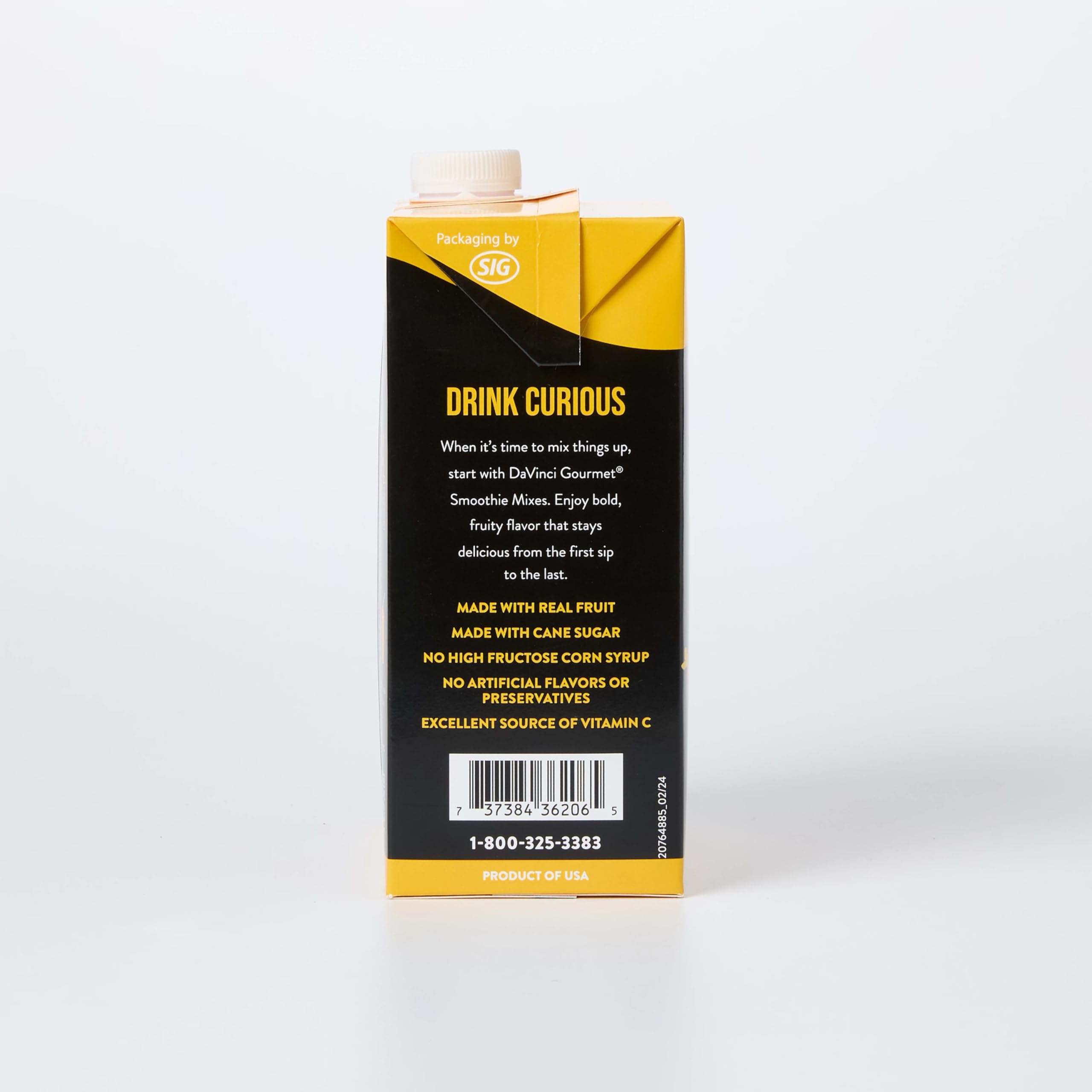 DaVinci Gourmet mango mix in frozen cocktail glass showing versatility benefit