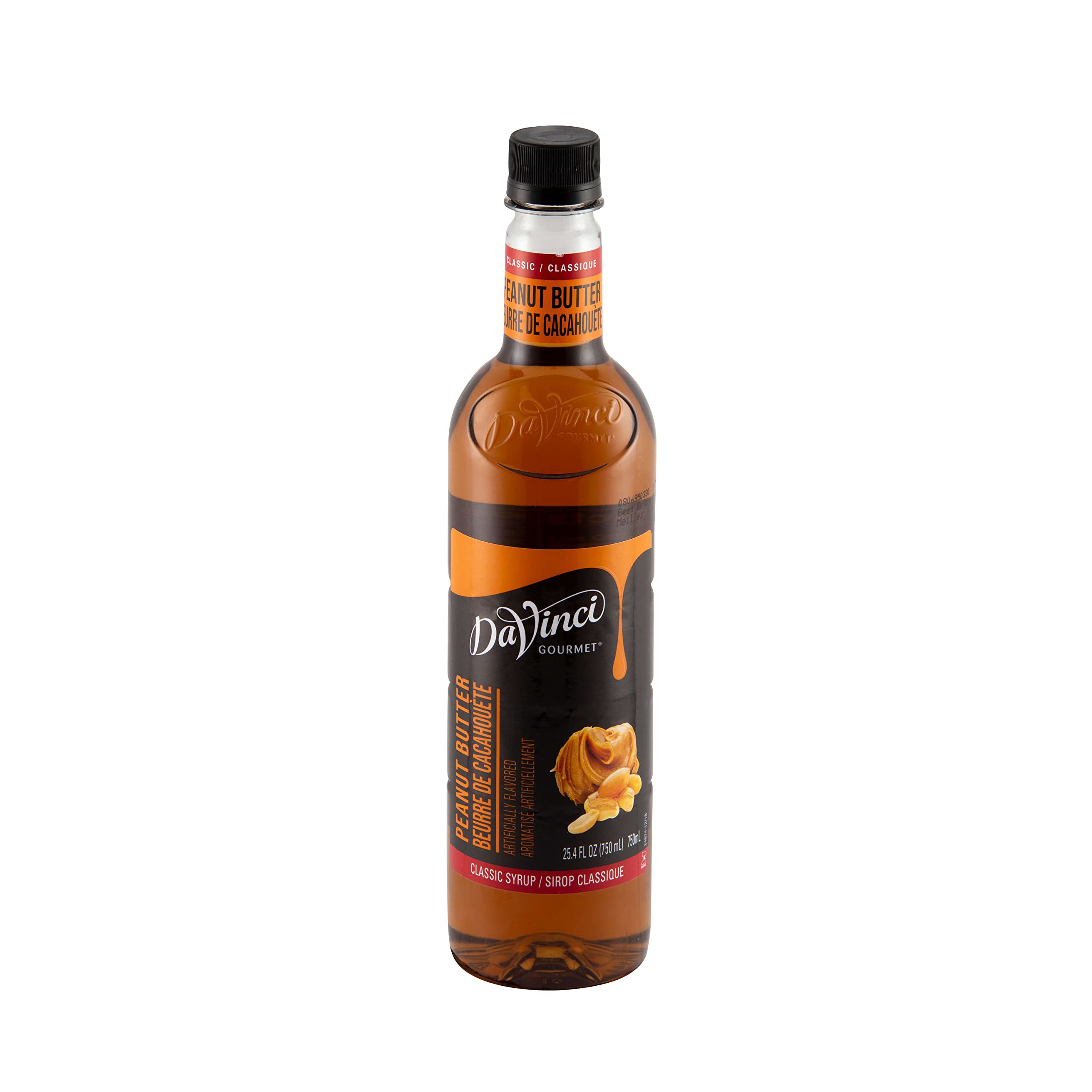 DaVinci Gourmet drizzle over ice cream adding dessert-ready peanut richness