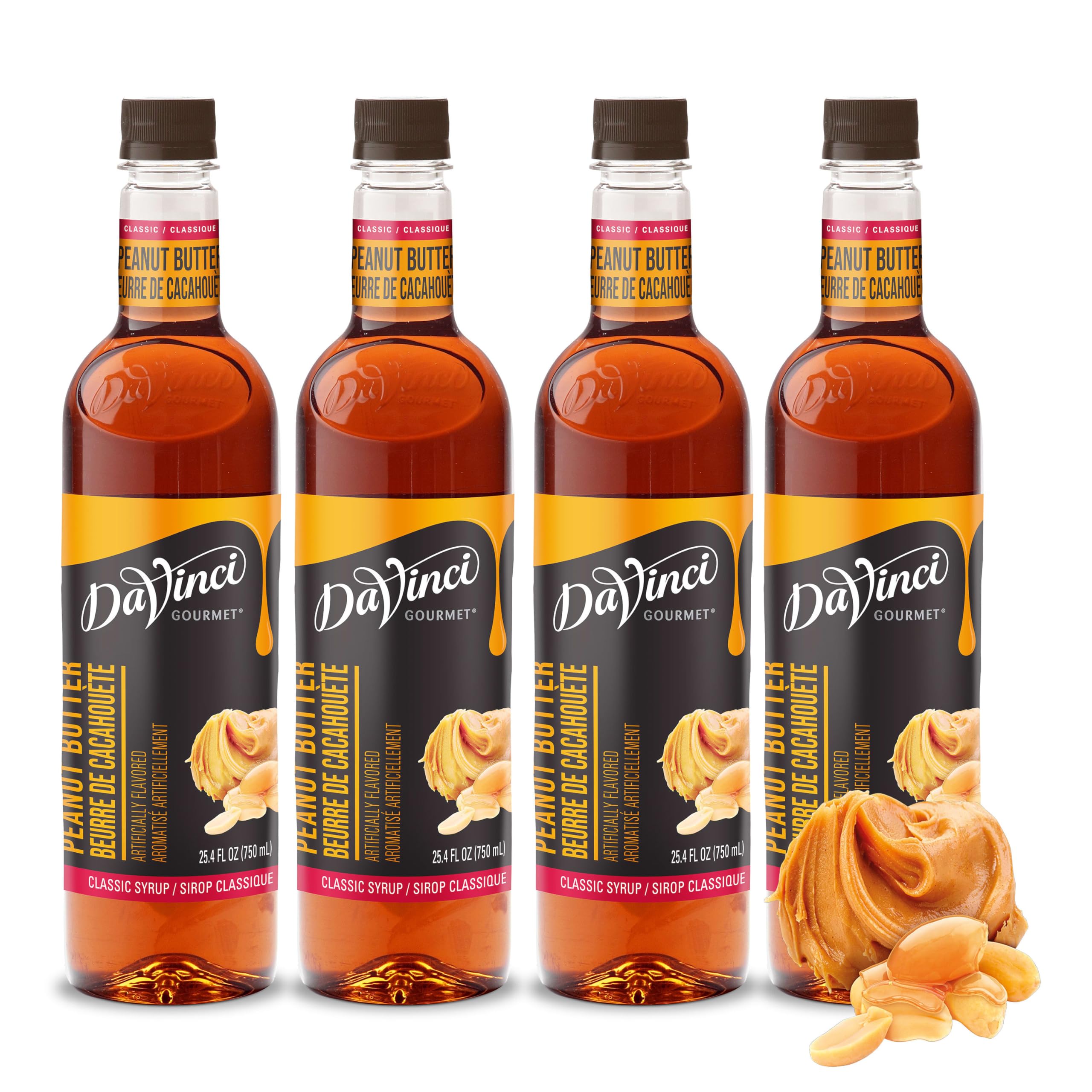 DaVinci Gourmet front label showing product identity and shelf-ready design