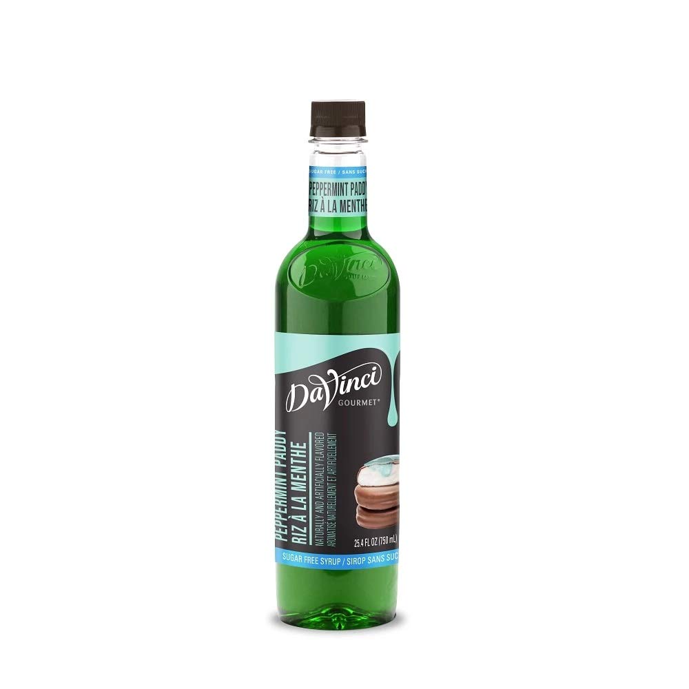 DaVinci Gourmet front label view showing product identity and benefits