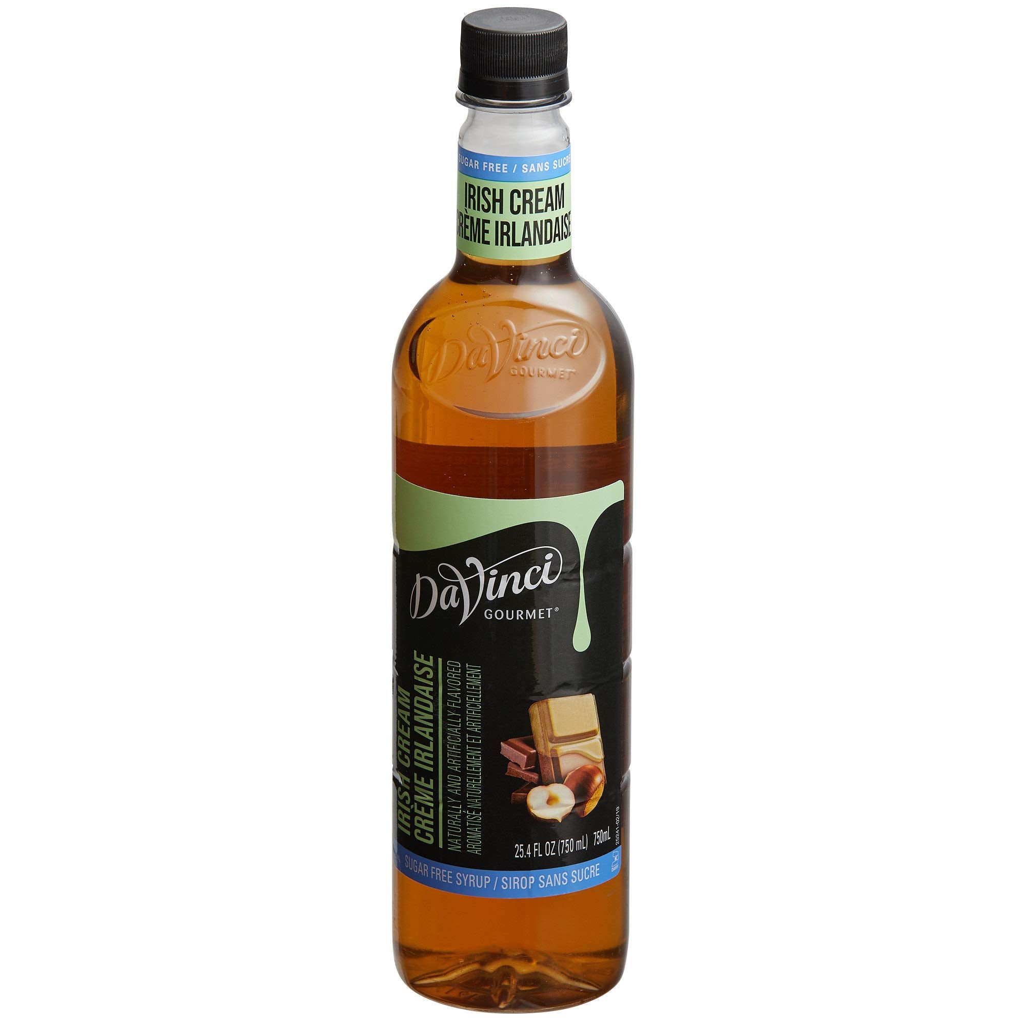 DaVinci Gourmet front view bottle showing label and easy-pour for consistent flavor
