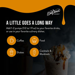White chocolate sauce blended into espresso drink by DaVinci Gourmet adding creamy sweet flavor