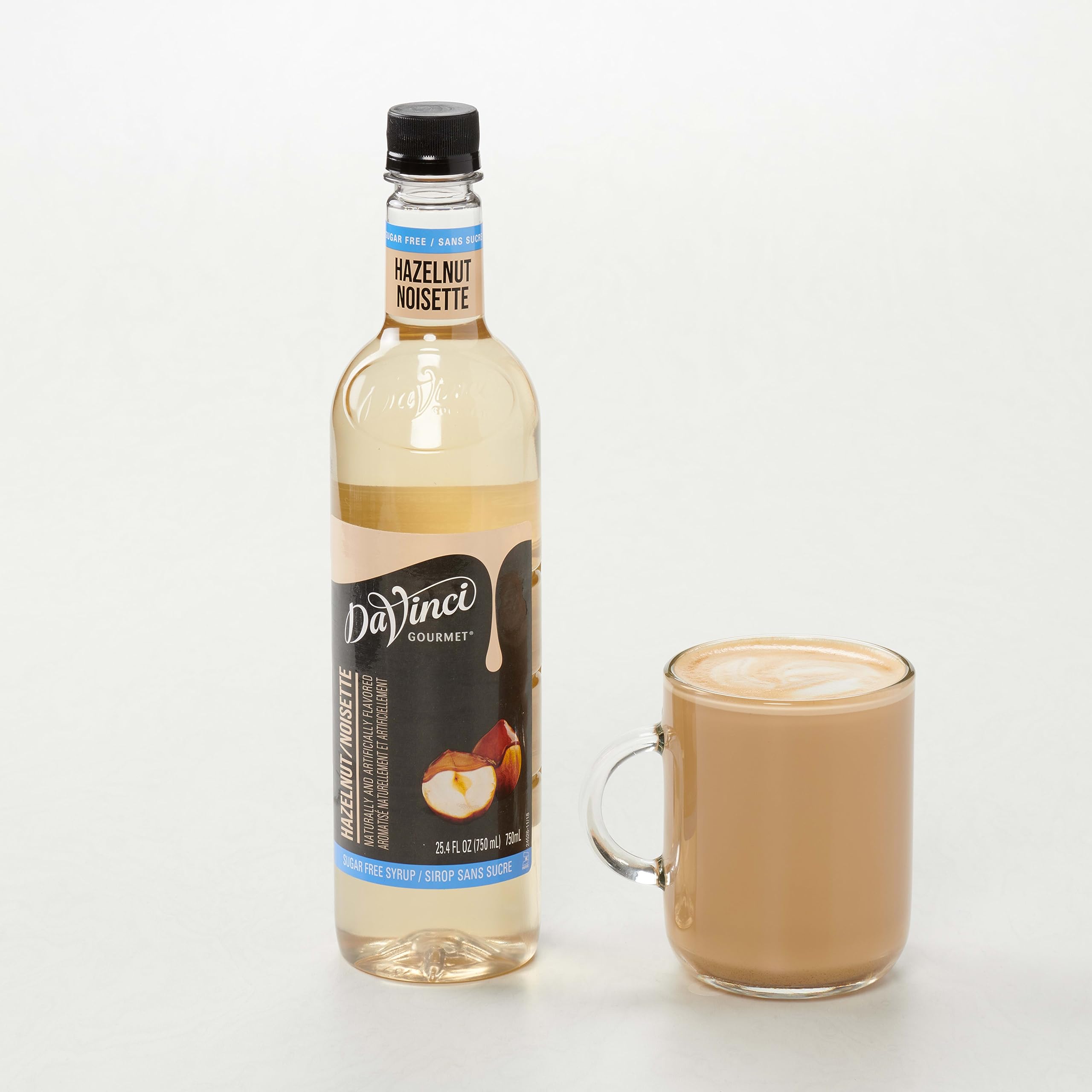 Four-pack of DaVinci Gourmet bottles ideal for busy cafes and stock efficiency