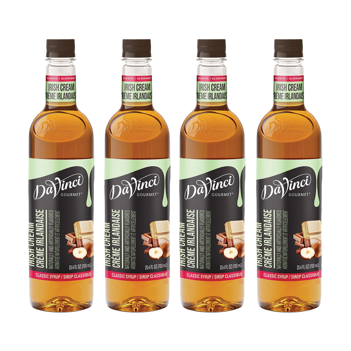 DaVinci Gourmet bottle front packaging showing label and size for reliable flavor