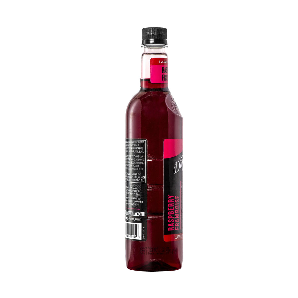 DaVinci Gourmet syrup drizzled over dessert adding fruity flavor and visual appeal