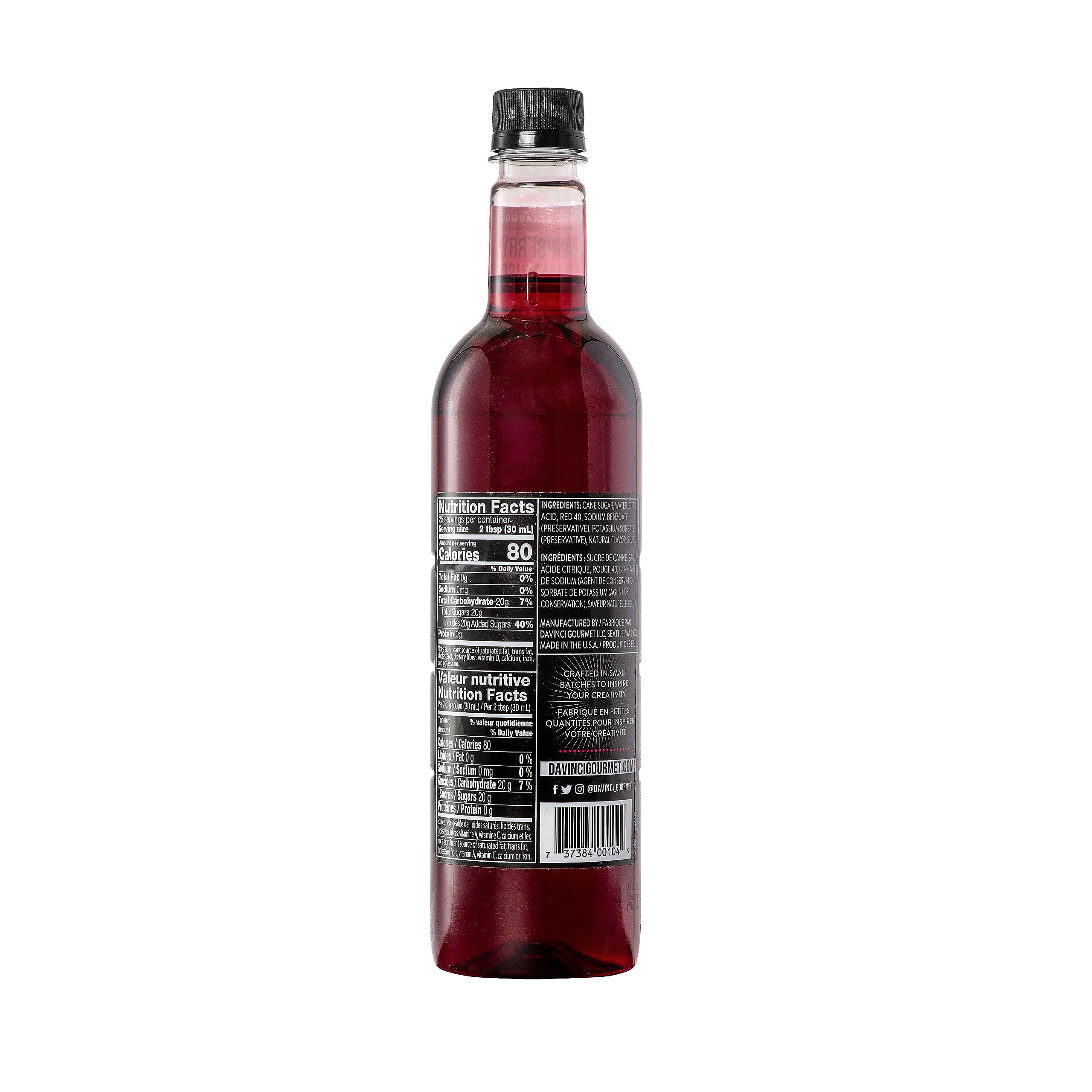 DaVinci Gourmet syrup pouring close-up illustrating smooth texture and easy mixing