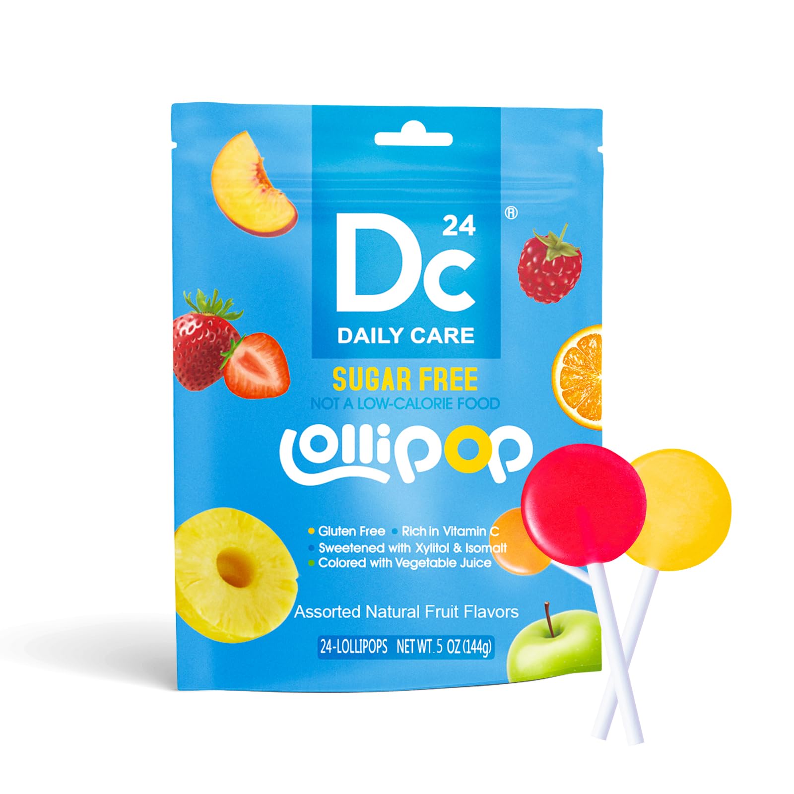 DC24 DAILY CARE front packaging showing variety pack and benefits