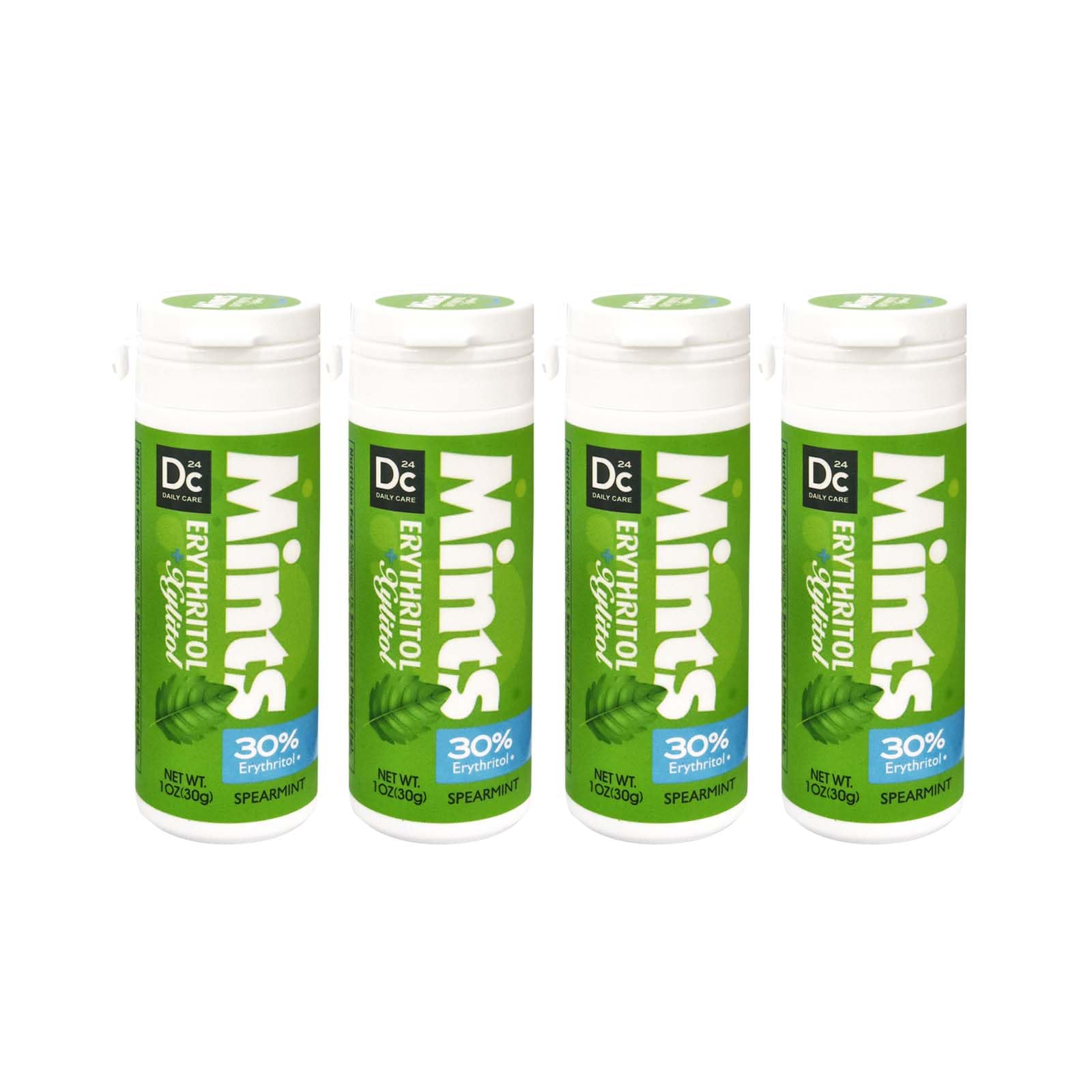 DC24 DAILY CARE front packaging showing four tubes and product benefits