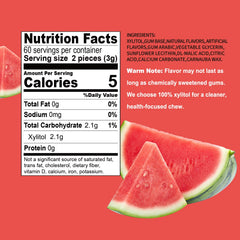 DC24 DAILY CARE gum in hand illustrating portion size and portability