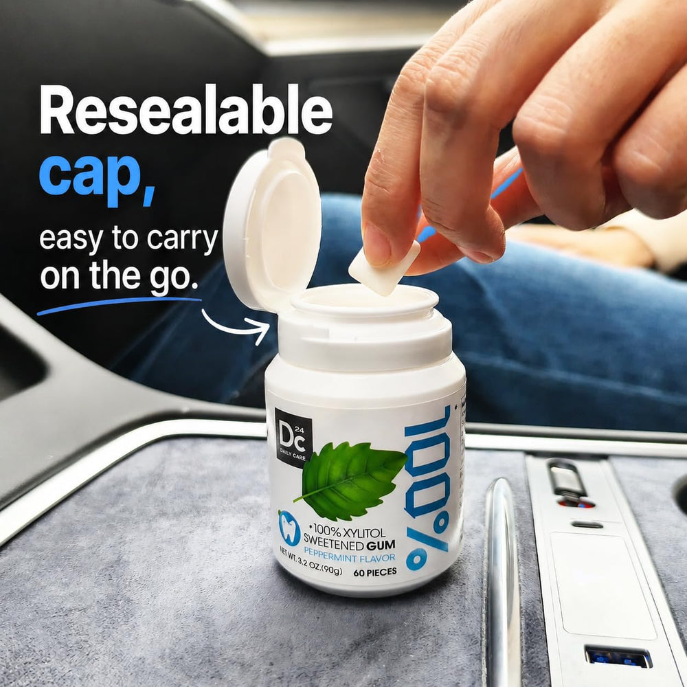 DC24 DAILY CARE label displaying certifications and ingredient clarity