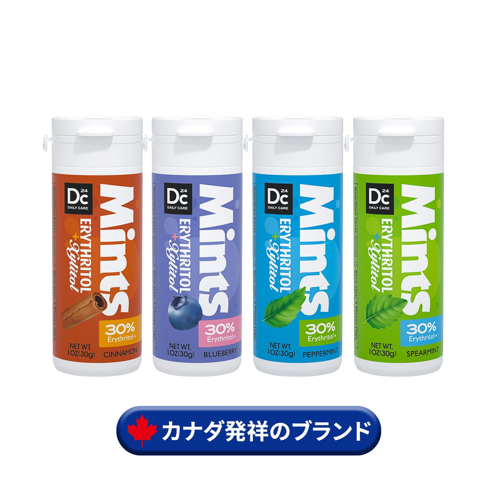 DC24 DAILY CARE mints on desk in lifestyle scene for daily convenience