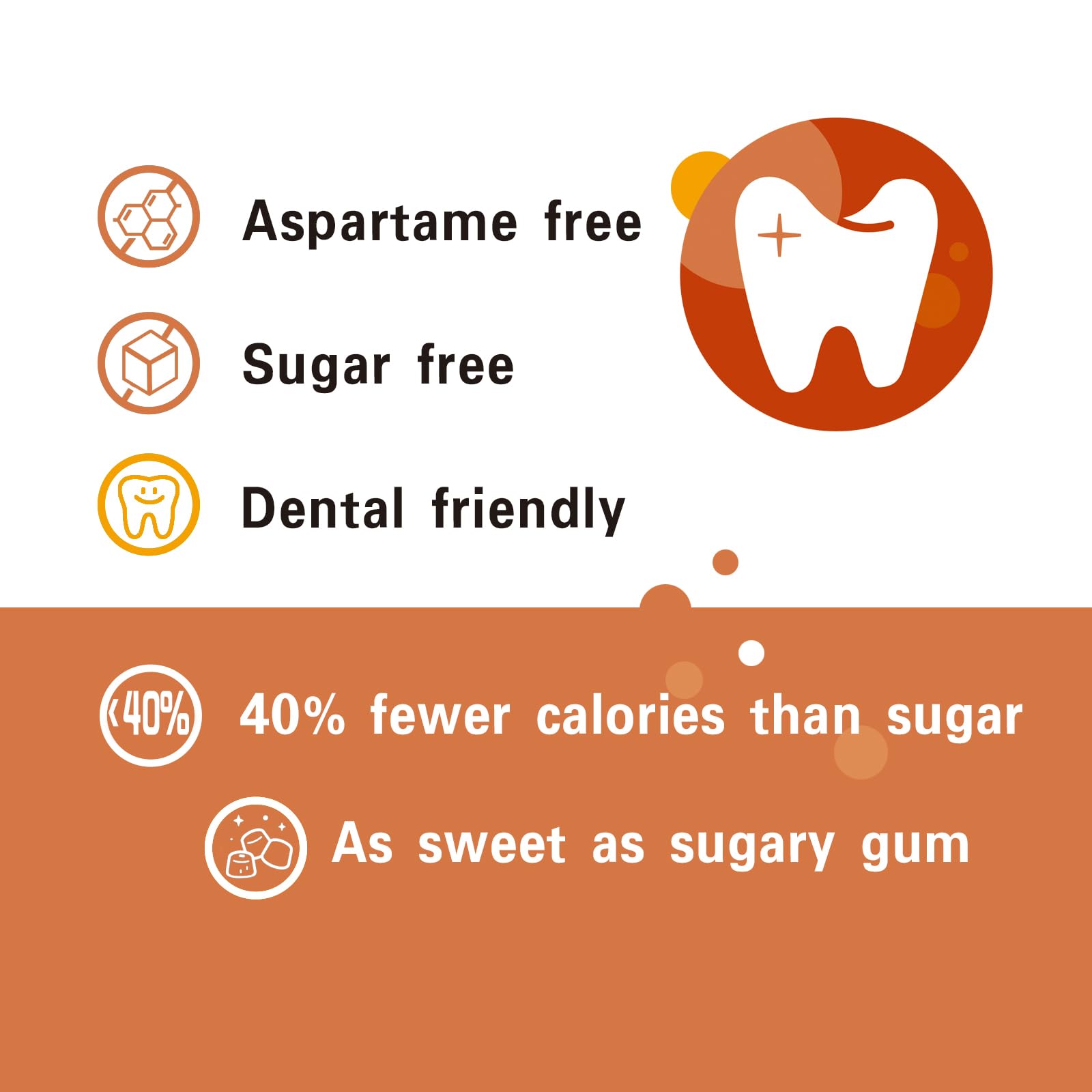 DC24 DAILY CARE gum bottle in hand showing compact size and portability benefit