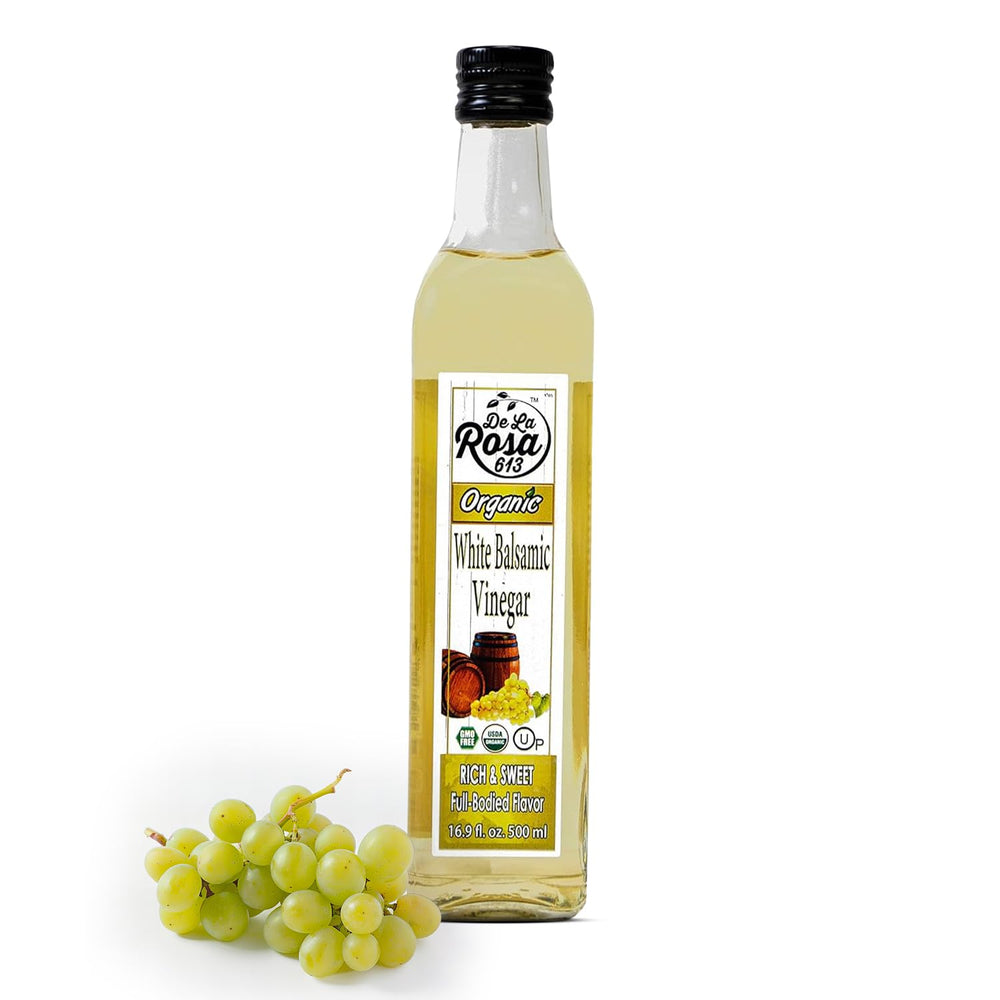 de la rosa 613 front label showing elegant bottle and organic claim