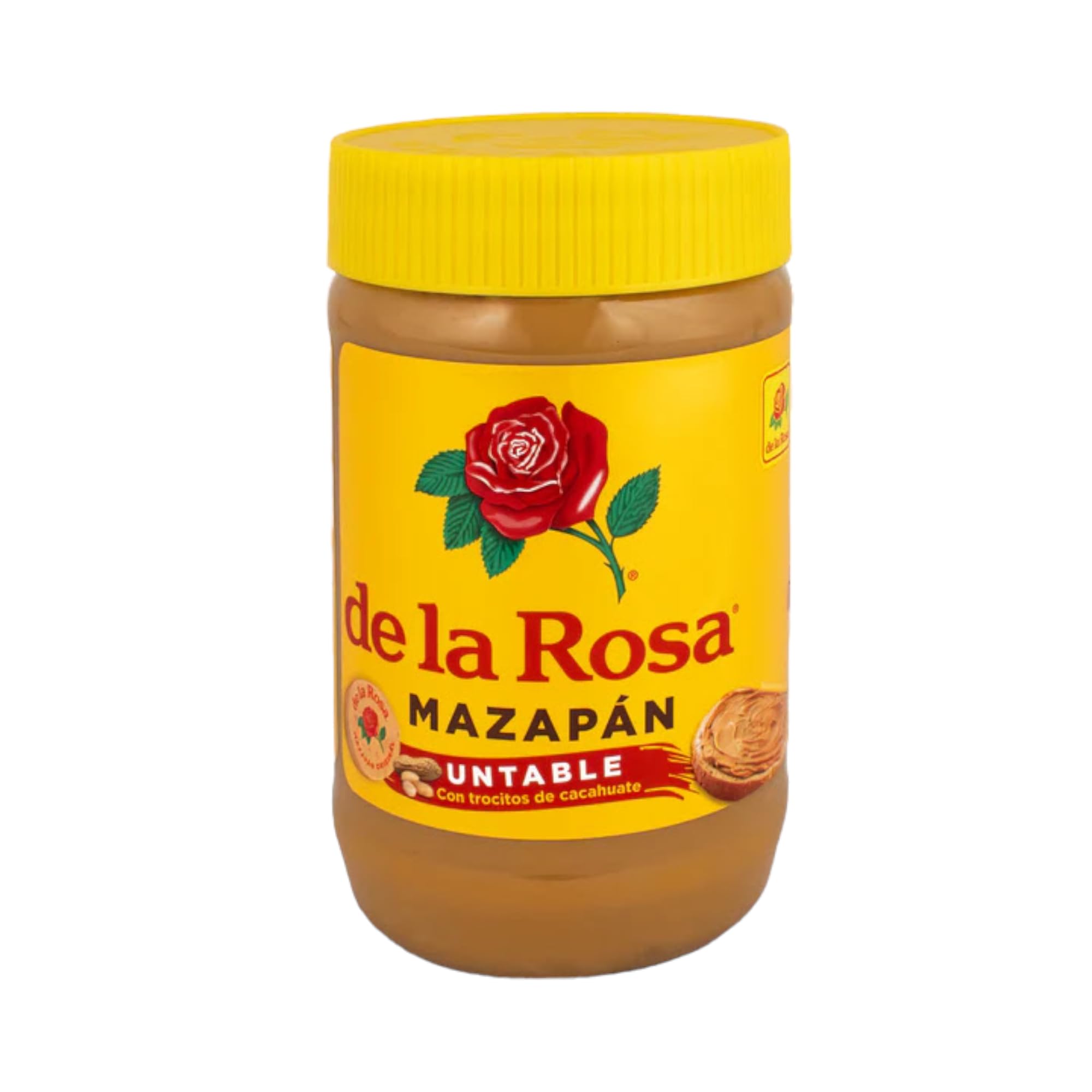 de la Rosa front jar showing label and size, clear brand visibility and convenience