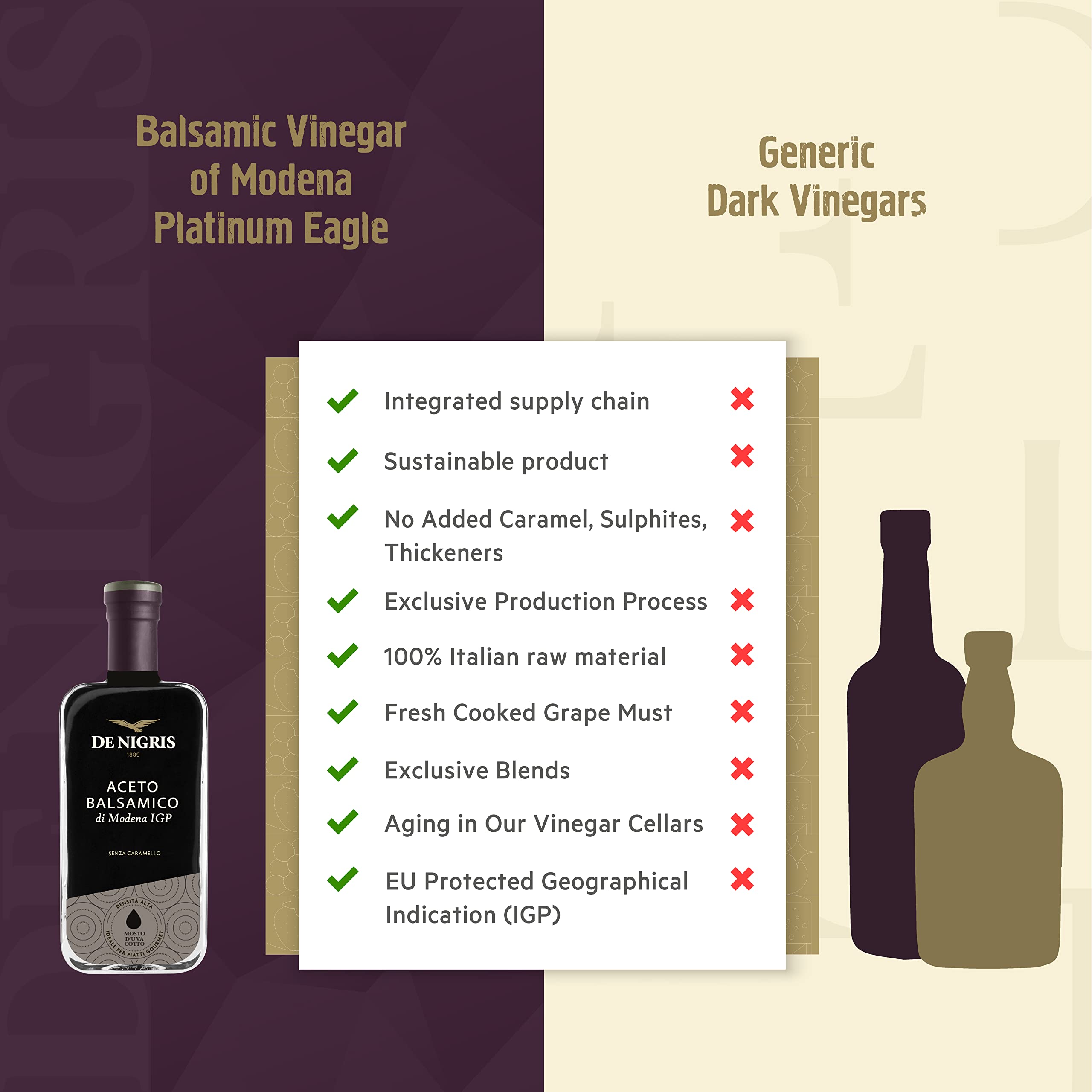 de nigris bottle in kitchen setting showing versatile use for cooking benefit