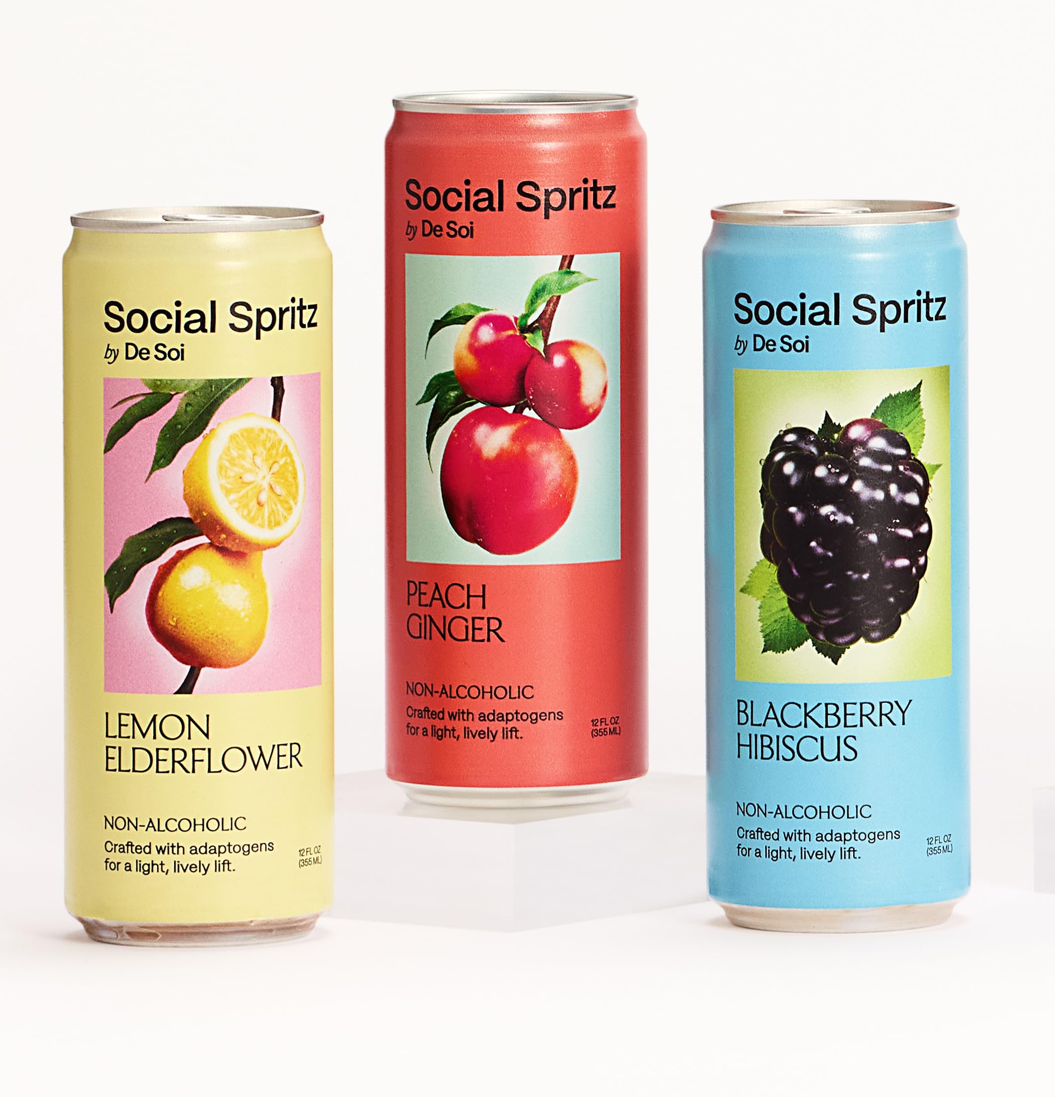 De Soi front packaging showing variety pack and clear flavor labeling for easy selection