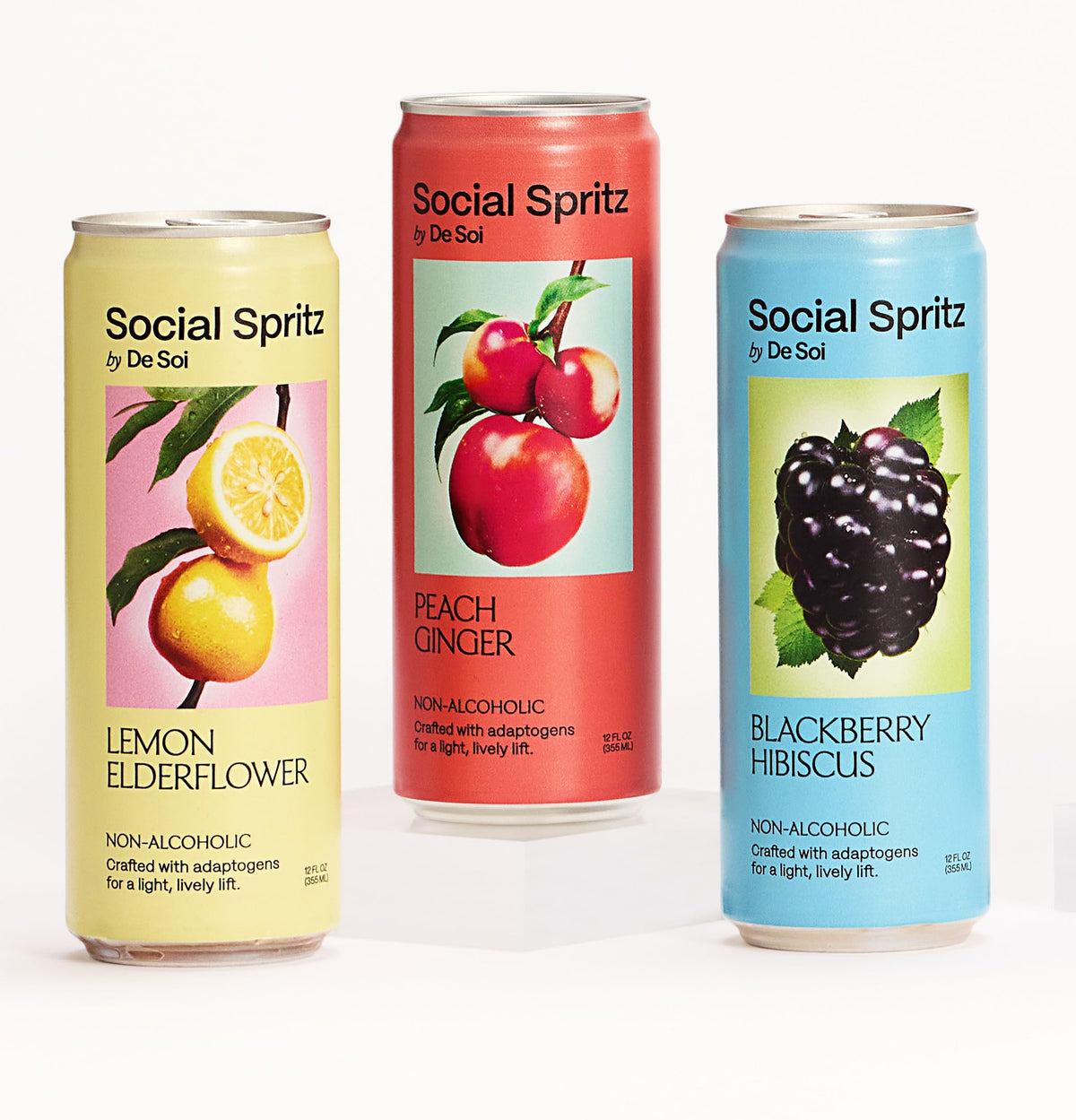 De Soi front packaging showing variety pack and clear flavor labeling for easy selection