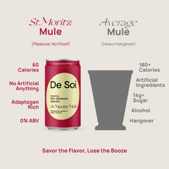 De Soi close-up of label showing botanical ingredients and craft