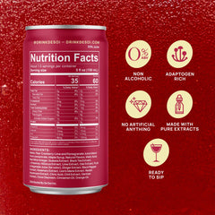 De Soi 12-count pack stacked for gatherings with convenient supply