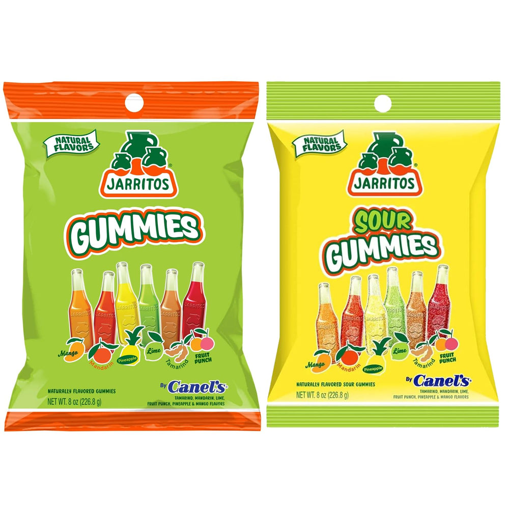 Deal Society Jarritos gummies close-up of chewy texture and bright colors