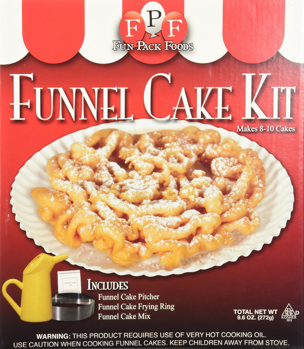 Dean Jacob's front packaging showing the 9.6 oz kit and brand name