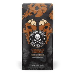 Death Wish front packaging showing flavor and bold branding benefit clarity