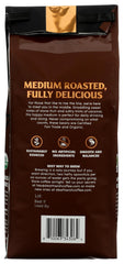 Death Wish Coffee ground close-up texture highlighting medium roast balance and rich aroma