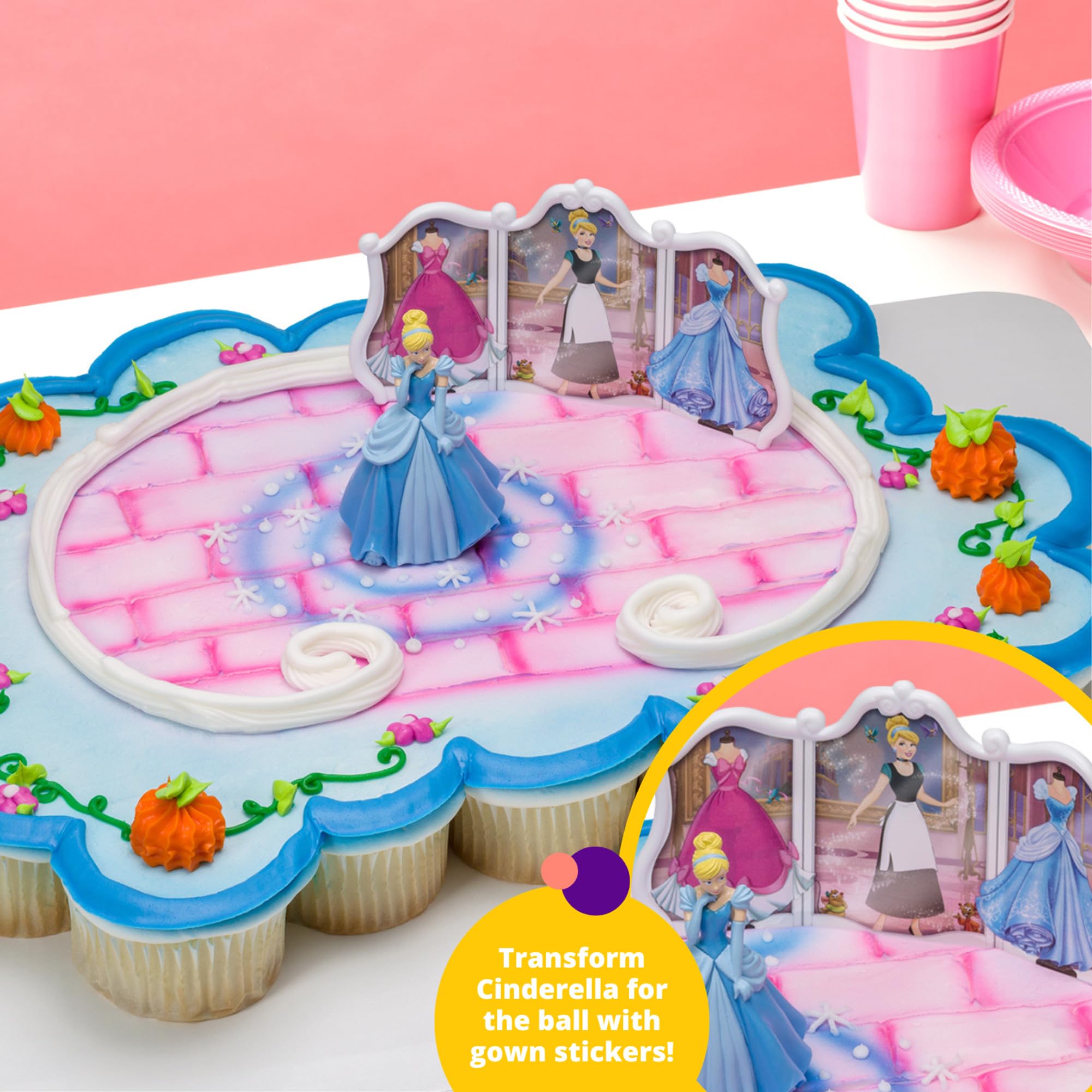 DecoPac Cinderella figurine closeup highlighting quality and visual impact