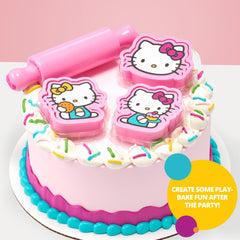 DecoPac Hello Kitty impression stamper close-up for adding cookie details