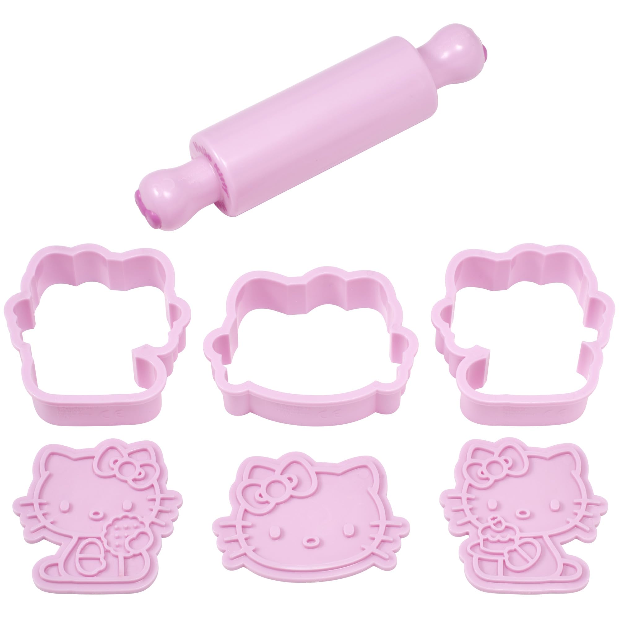 DecoPac Hello Kitty themed birthday table with set in use for party fun