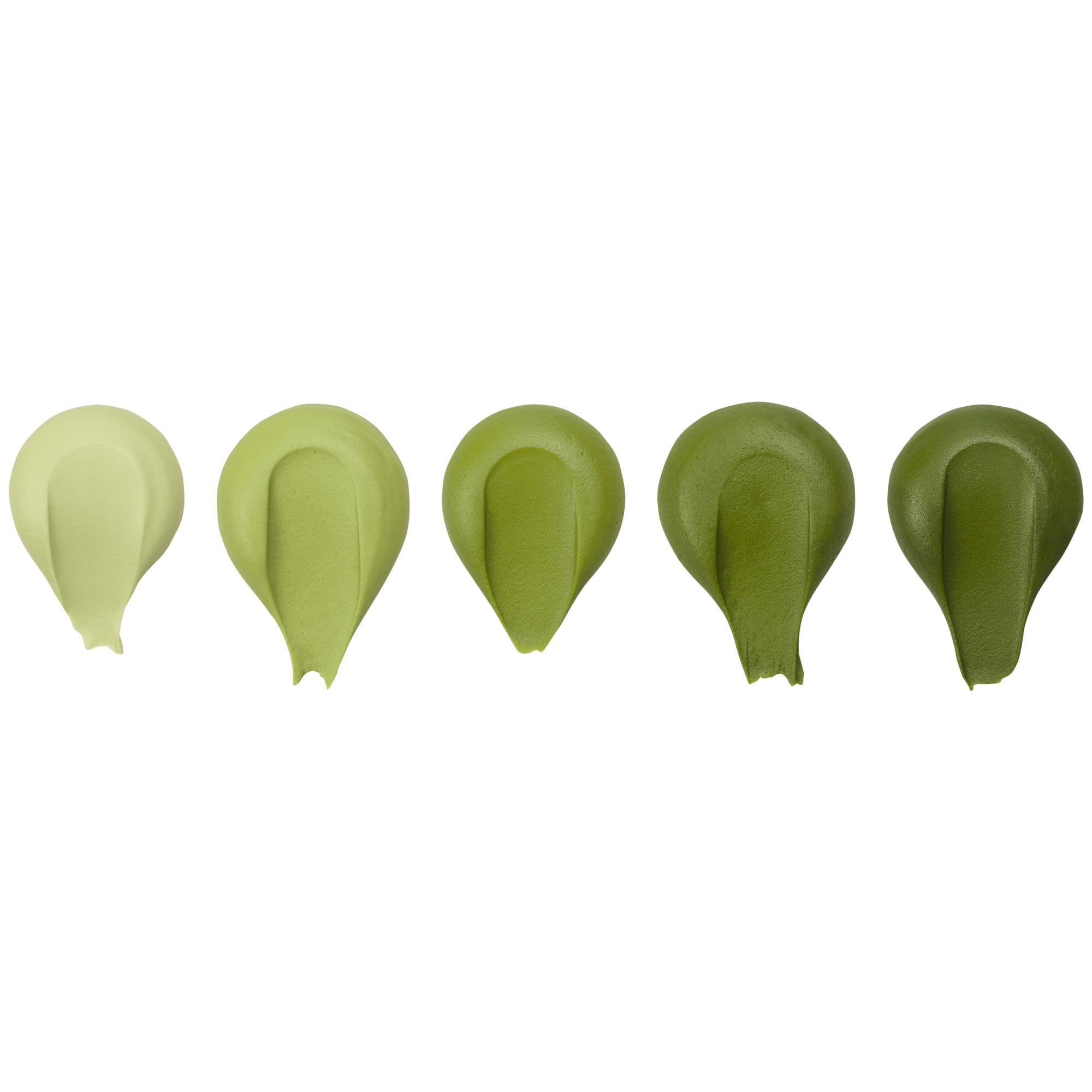 DecoPac olive green gel texture close-up showing concentrated pigment for vibrancy