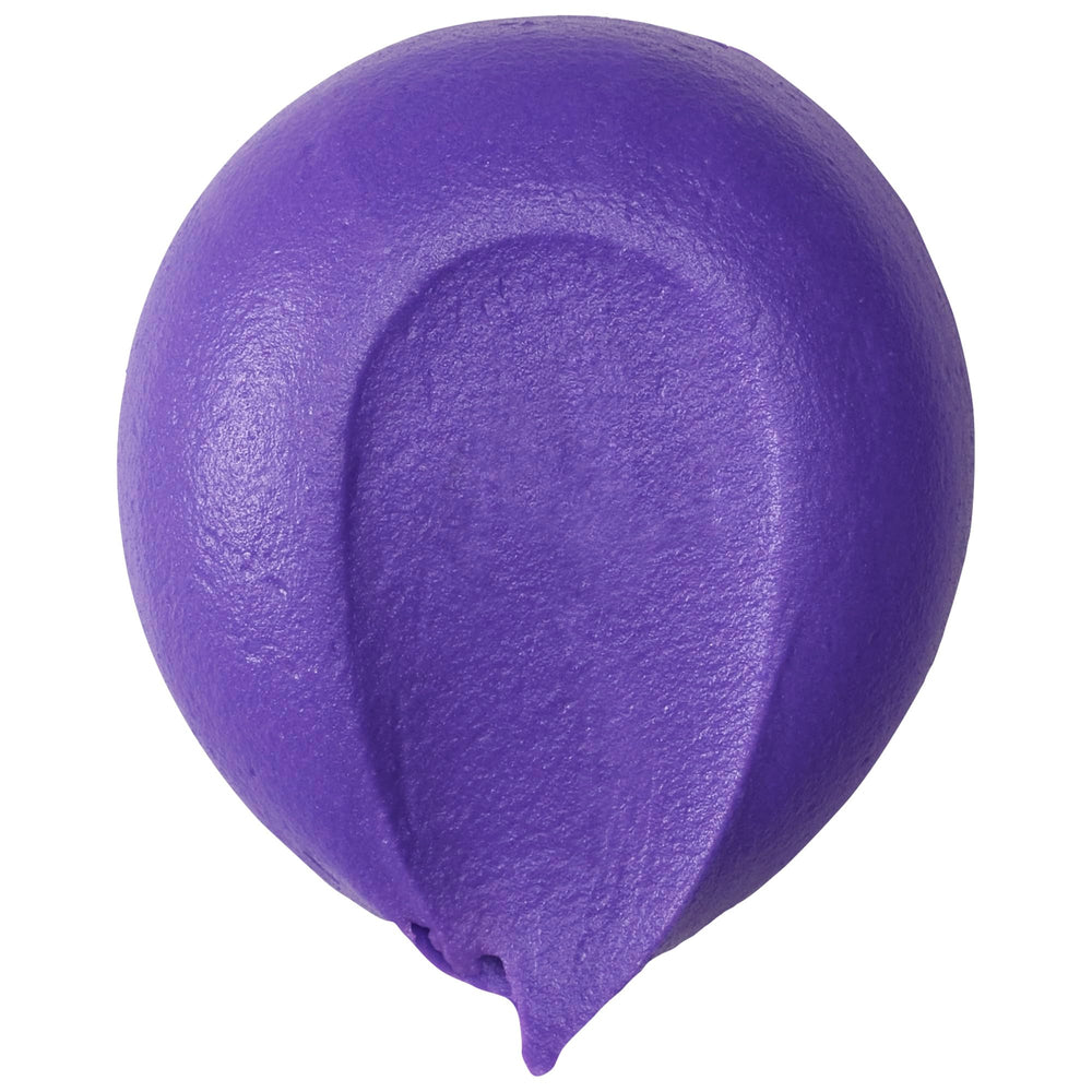DecoPac purple tinted fondant ball displaying smooth, consistent color
