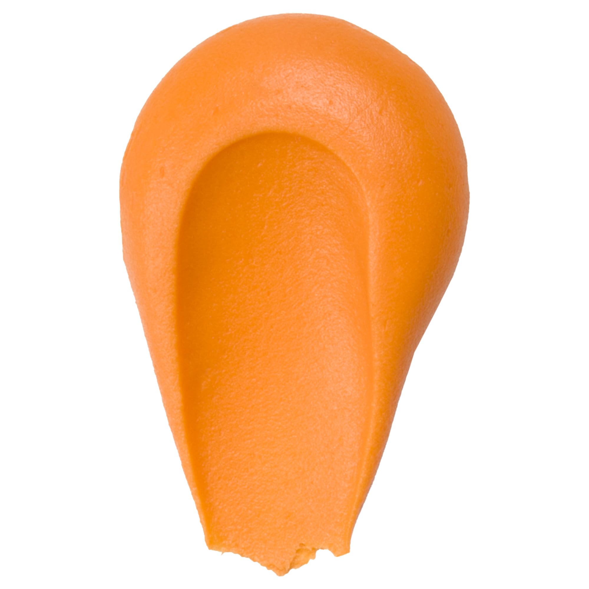 DecoPac Sunset Orange fondant decorated cake with smooth even coverage benefit