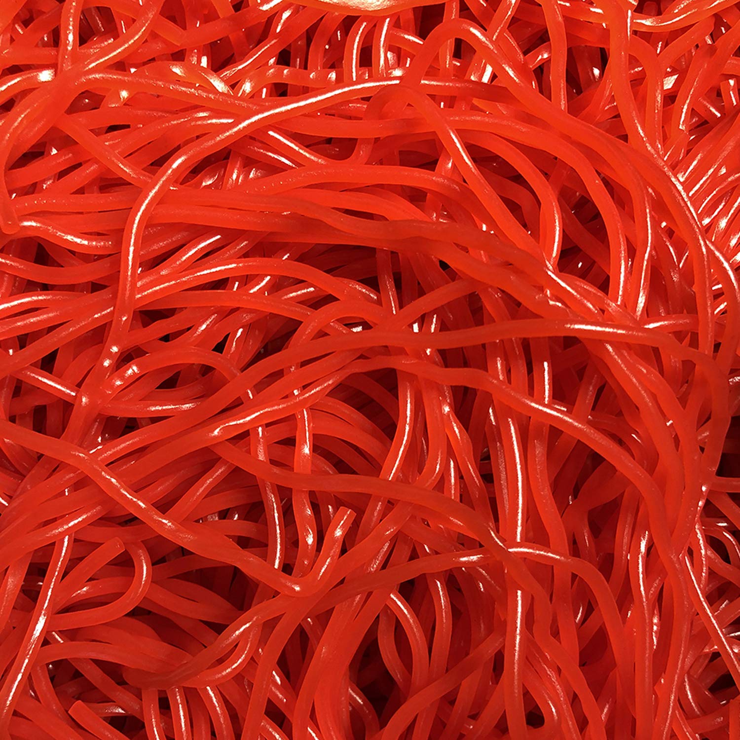 Dee Best strawberry licorice on a candy table for party presentation