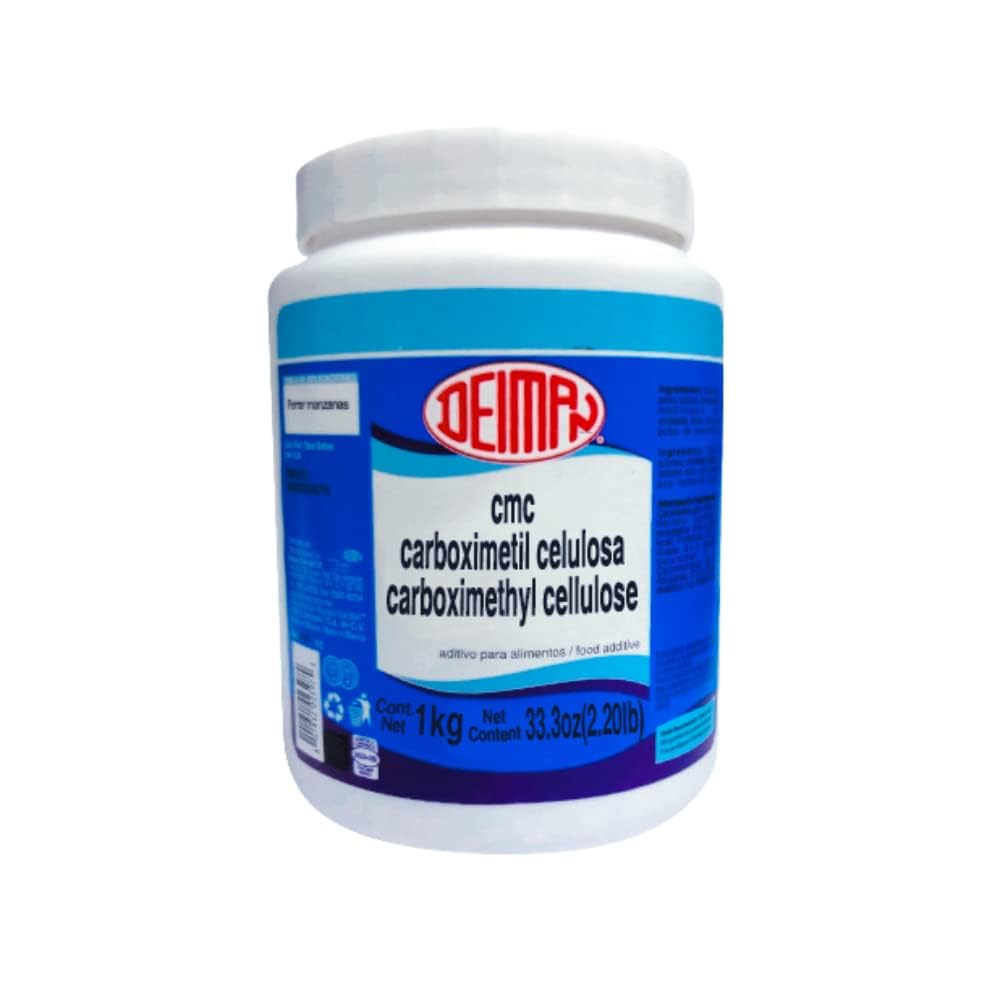 Deiman front packaging showing 2.2 lb CMC powder and brand clarity to ensure correct product