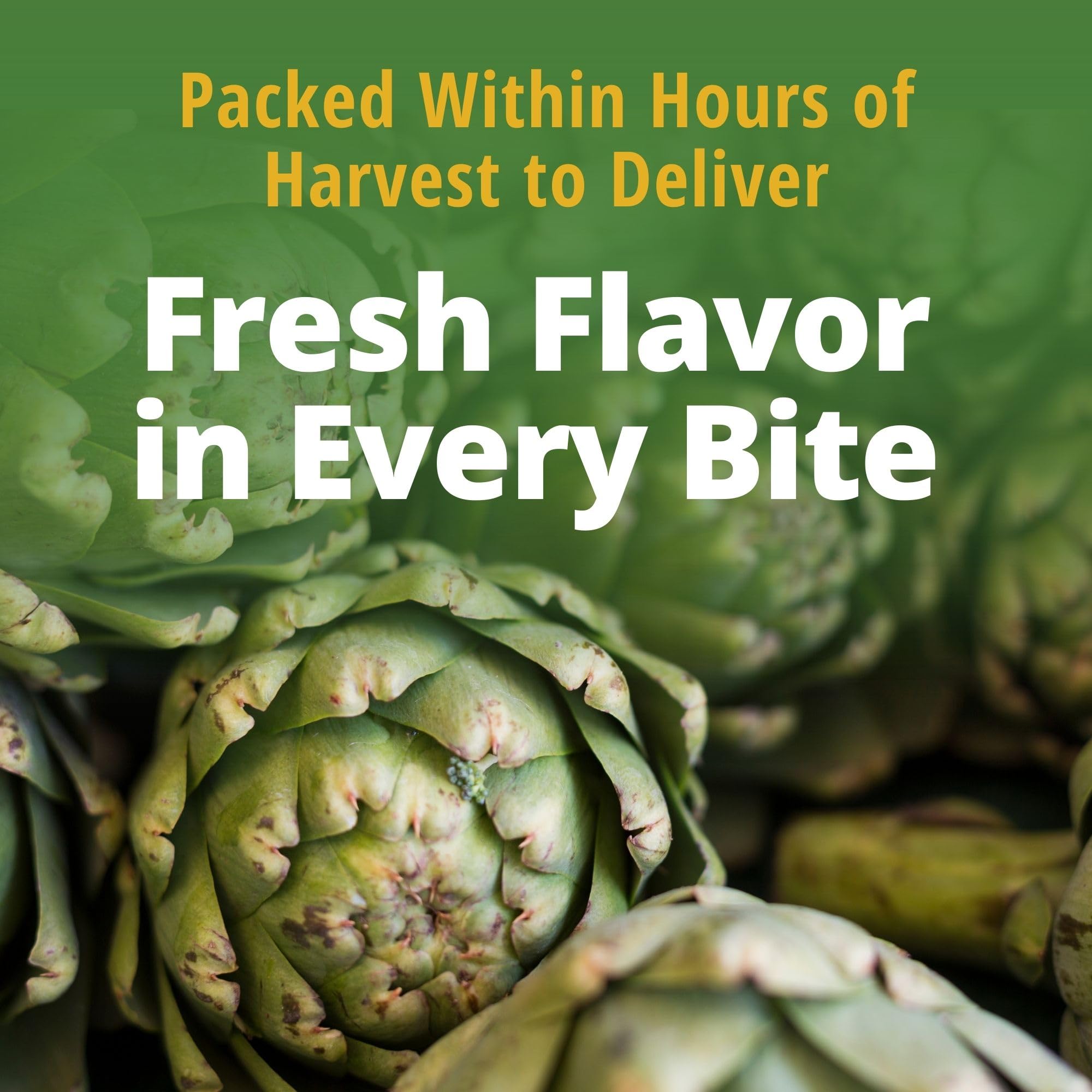 Del Monte artichoke hearts mixed into pasta for quick dinner boost