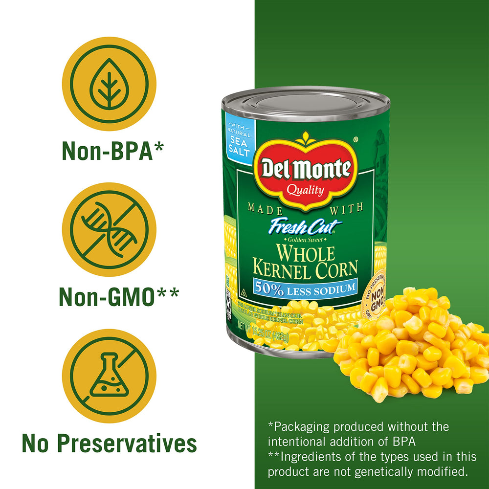 Del Monte corn served in a bowl for quick family side