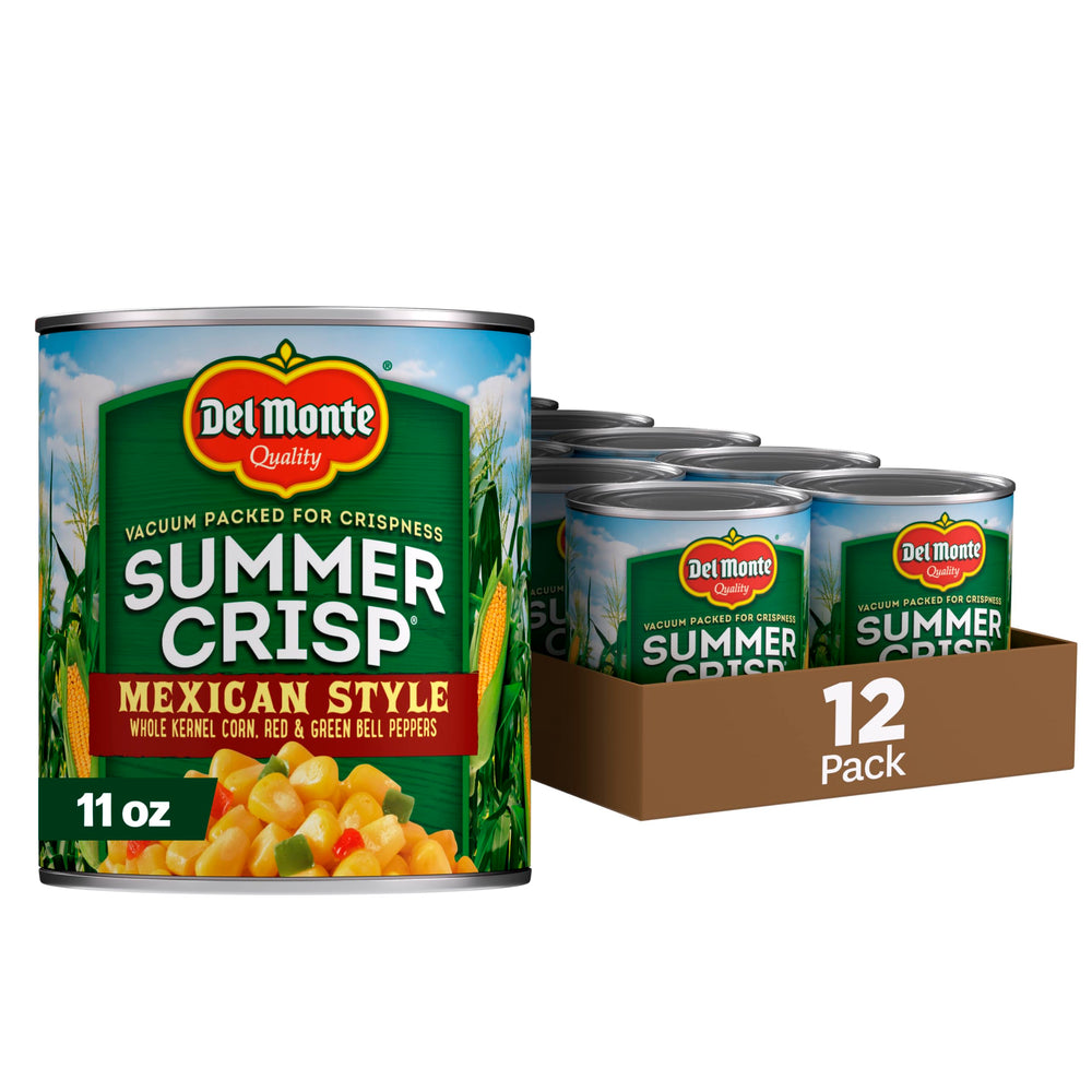 Del Monte front packaging showing label and benefits for quick meal prep