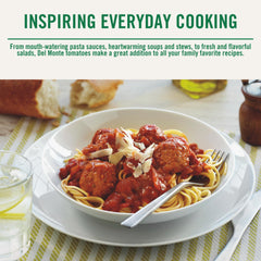 Del Monte pantry pack stack illustrating shelf-ready storage and value